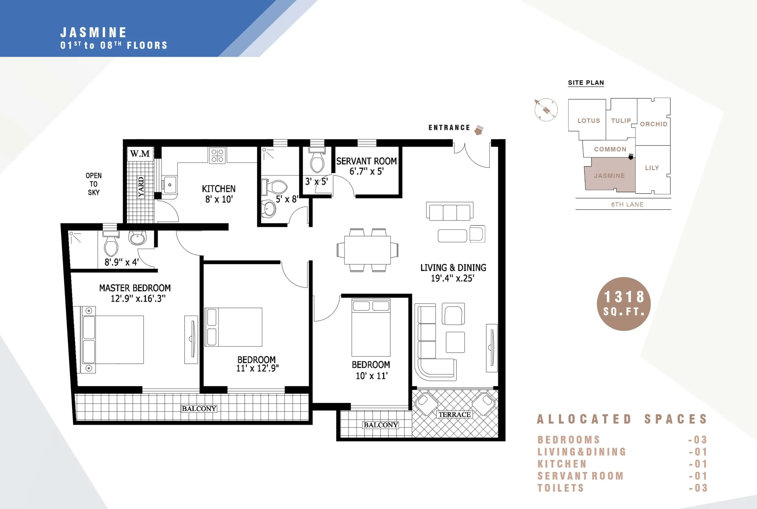 JASMINE - 3BR