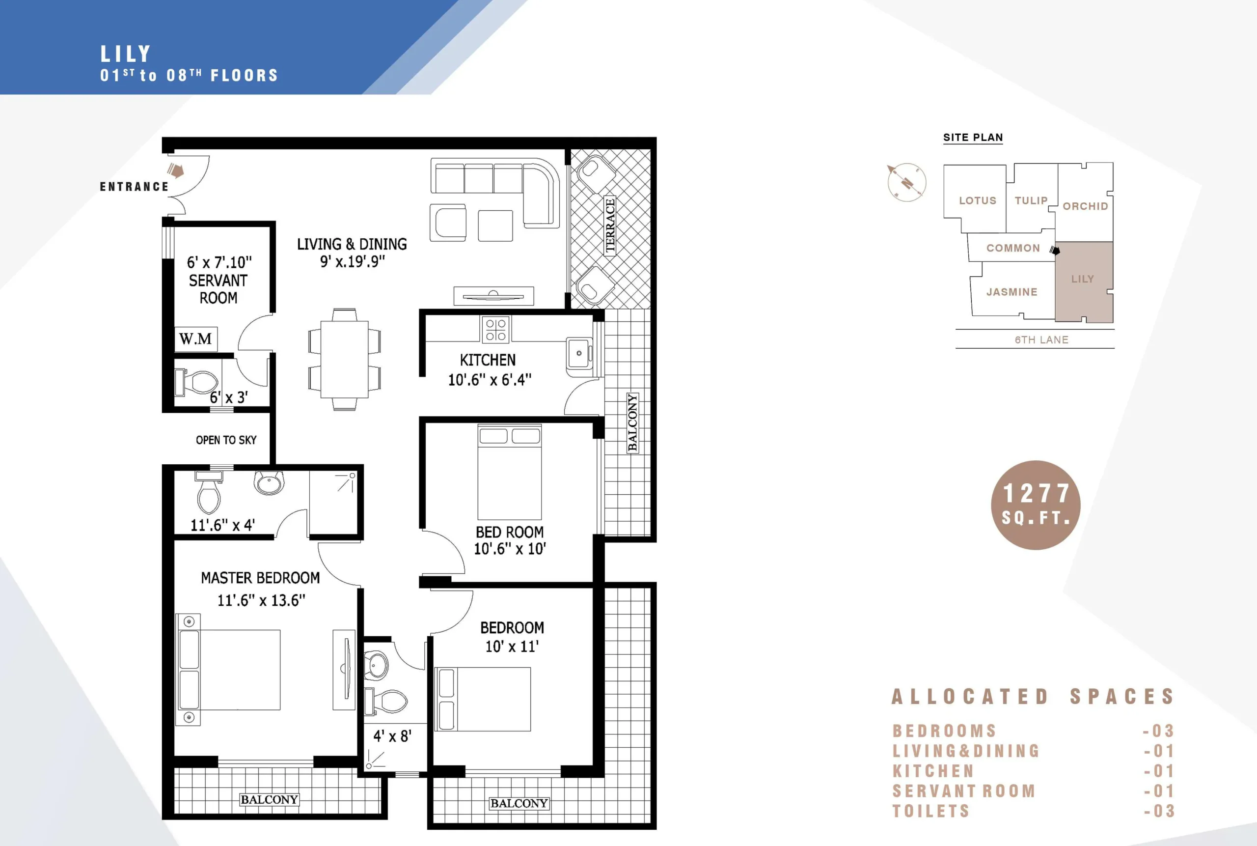 LILY - 3BR