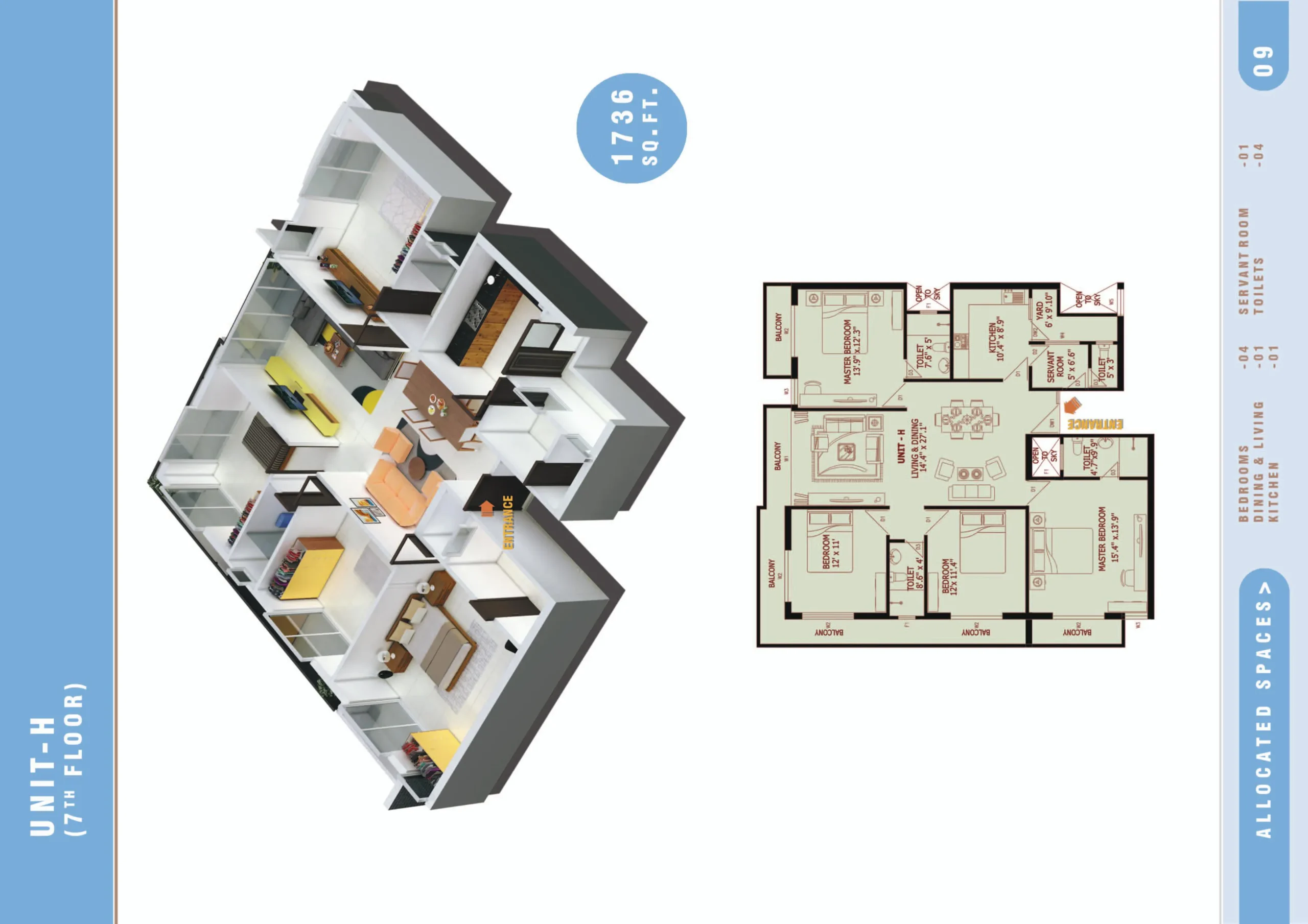 UNIT H - 4BR