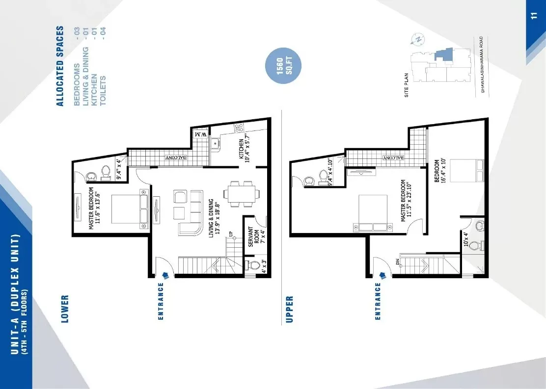 UNIT A - 3BR DUPLEX