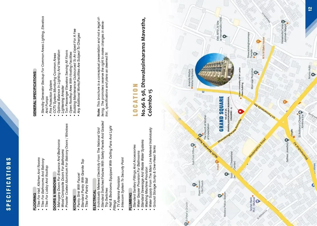 SPECIFICATIONS